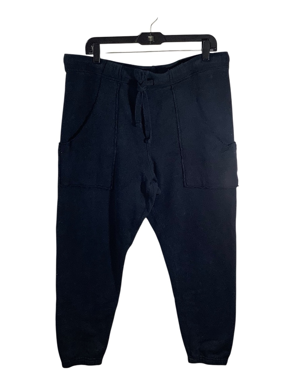 Frank & Eileen Navy Sophie Italian Jogger Sweatpants